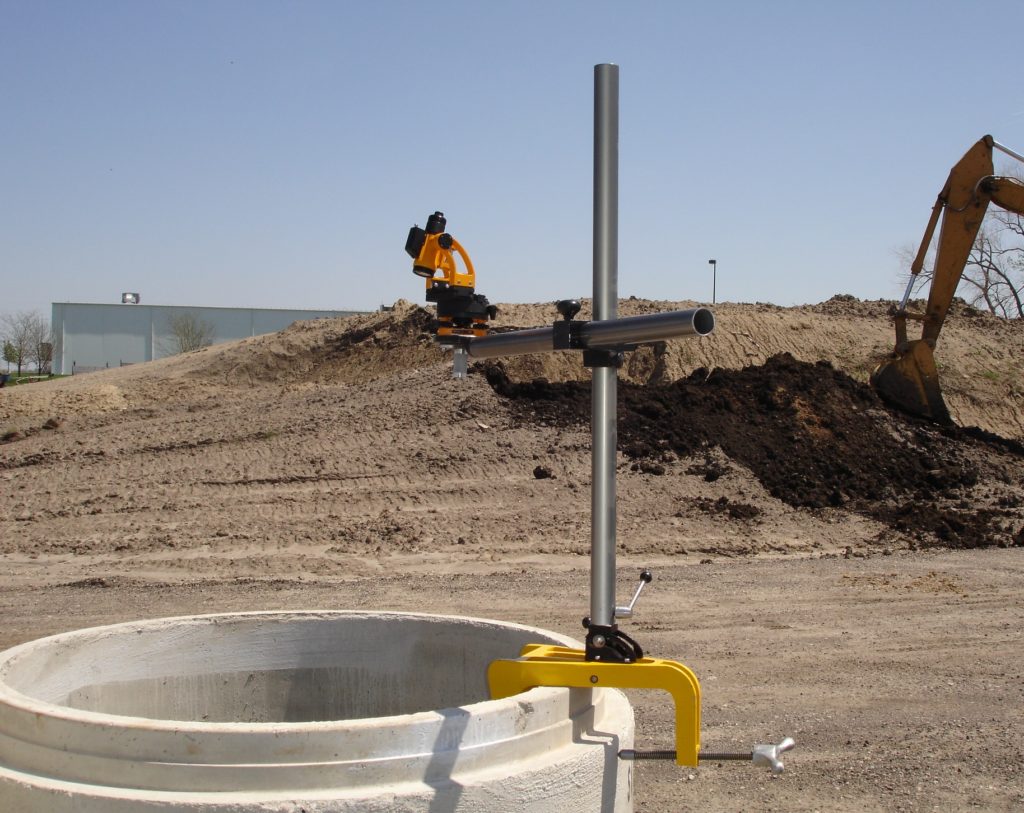 Manhole transit tower - CS Shoring Lasers 21