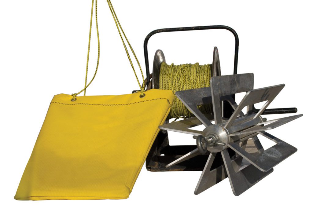 Mandrill-Rope Reel-Parachute - CS Shoring pipe 1